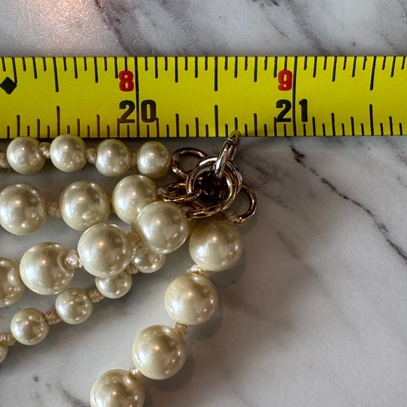 J. Crew Factory Multi-Strand Cream Pearl Necklace - Picture 3 of 3